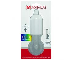 Maximus Veilleuse/baladeuse décorative RGB Blanc Eclairage intérieur