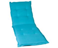 beo AU22 Napoli Li Coussin avec Bordure pour Chaise Longue de avec Housse de qualité Haute lumière, Confortable Confort, Env. 195 x 62 cm, épaisseur Env. 7 cm