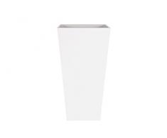 Art en Vogue Pot de Fleurs, Bac à Plante Ella, Finition Brillante, Blanc, 35x70cm