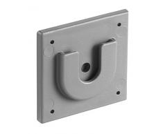 Fixation Natureup! de Gardena : Support Mural pour Bacs à Plantes, Fixation avec Ruban Adhésif Double Face et Clous en Acier Trempé, Made In Germany (13166-20)