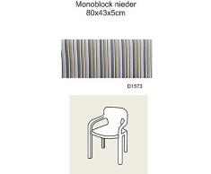 Best 05081573 Coussin pour Chaise à Dossier Haut Multicolore 80 x 43 x 5 cm