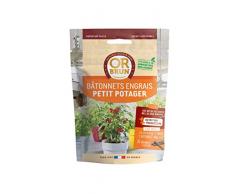 Or brun Engrais bâtonnets Petit Potager, Sachet de 25, Non Applicable