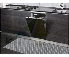 Catral 40020008 Tapis Cuisine et Couloir étoiles, Multicolore, 2500 x 67 x 0.5 cm