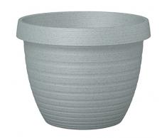 Scheurich Country Star Pot de Fleurs, Plastique, Gris, Ø 48 cm, Höhe 37 cm