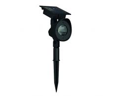 Duracell Spot Solaire Classique 5 lumens GL007BT16DU Eclairage Extérieur, Noir