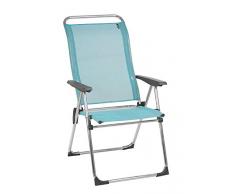 Lafuma Fauteuil de camping pliant, Compact, ALU CHAM, Batyline, Couleur: Lac, LFM2772-8558