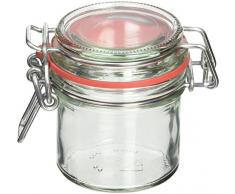 Nutleys Lot de 12 bocaux à Clipser 125 ML