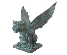 Design Toscano La Gargouille ailée de Naples Statue, Bronze, 29 x 54,5 x 56 cm