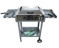 Planchaelec 89502 Classic 600 Pack Plancha Electrique Inox 60 x 45 x 16 cm