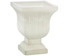 Instant Pots & Plants Ltd A695517 Leyla Jardinière en Forme durne Gris Pierre Vieilli