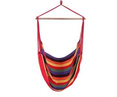 Helloshop26 2212016 Hamac de Jardin Multicolore, 112 x 169 x 25 cm