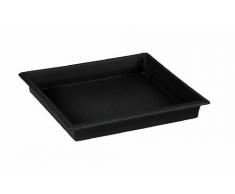 Emsa Terra Grande Bac à Fleurs Untersetzer (36 x 36) Anthracite