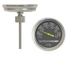 Outdoorchef 18.211.66 Thermomètre, Argent, 7cm x 5,3cm
