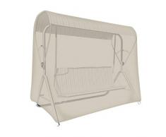 Tepro Universel Balancelle de Jardin, 3 Places, Beige, 150 x 220 x 145 cm, 8623