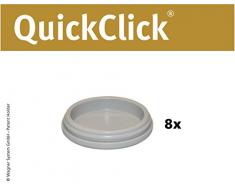 Wagner QuickClick® Chaise Patins//Lot de 8 Patins de Rechange//Hyper – Diamètre 30 mm – 15793000