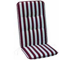 Best 05090271 Coussin Monobloc pour Chaise à Dossier Haut 96 x 43 x 5 cm