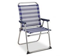 Solenny 50001072725229 Chaise Pliante Bleu