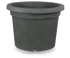 Floralo Garda Pot de Fleurs, Gris Anthracite, 50 38 x 38 x 38 cm
