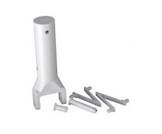 Gre 40092 Poignée et Ressort et goupilles pour Balai et Manche télescopique, Gris, 13,5 x 1 x 1 cm