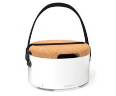 BergHOFF Barbecue Nomade de Table Blanc 2415600 Blanc 35 x 35 x 22 cm