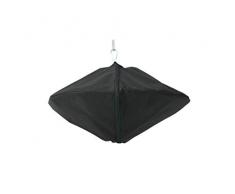FAVEX Housse Padova Parasol Electrique Protection UV-Anti-Vieillissement-74 cm-Noir, 75 x 75 x 40 cm