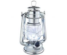 Generation lanterne Lanterne Vintage Lanterne-15 LEDs-Style Régulateur de Lumière-Hauteur 24 cm, Chromé