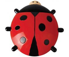 Thermomètre de fenêtre coccinelle