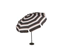 EDENIA Parasol Gris/Blanc 240x240x10 cm 009737