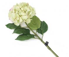 Floral Elegance F057GRPK - Hortensia artificiel vert et rose de 87 cm