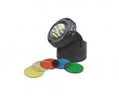 AQUAFORTE LED Jardin et étang éclairage, Noir, 14 x 14 x 10 cm, sg165