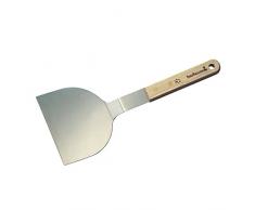 Barbecook Spatule à Hamburger, Acier Inox/Bouleau FSC, 30 cm