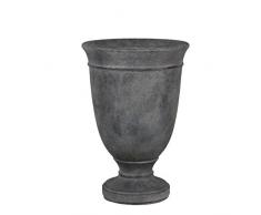 Mica Decorations 153761 Sophia Vase, gris