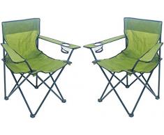 Unbekannt Sparmeile Ambientehome Chaise de Camping Army/Vert