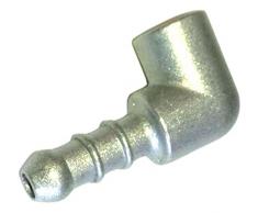 Dolcevita BBQ 95020 Porte Gomme pour Rampe robinets Barbecue, zamak, 2 x 2 x 4 cm