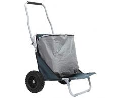 Meerweh 20123 Chaise de Plage Gris 69 x 45 x 110 cm
