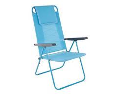 Dajar 464791 Jardin Fauteuil Merano d027–11tb Patio, Bleu, 59 x 70 x 104 cm