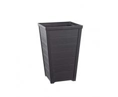 Stewart Taper Pot de Fleurs Gris 36 cm