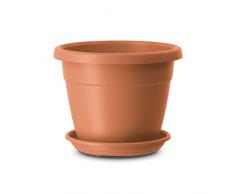 Emsa Bac à Fleurs en Terre Cuite pour intérieur et extérieur 200 mm Terracotta