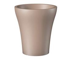 Scheurich 55461 264/43 No1 Style High Pot de Fleurs Plastique Living Taupe 39 x 39 x 43 cm