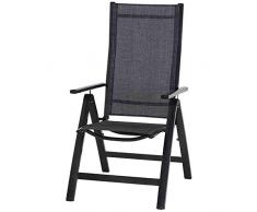Siena Garden Medira Fauteuil Pliant Anthracite