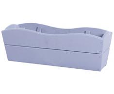PUR GARDEN 3760217460840 Jardinière, Lavande, 60 x 22 x 21 cm