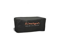 Simogas HP-75 Housse pour Plancha PVC Noir 80 x 47 x 25 cm