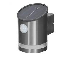 EZSolar SL004SEZ Lampe Solaire à LED de sécurité en Acier Inoxydable