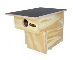 Elmato 10175 Nichoir pour étourneaux en Bois dépinette Extrarobuste