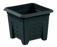 Emsa 505092 Terra Grande Jardinière, 50 x 50 x 39 cm, Gris Anthracite