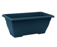 Poetic PRISCA Jardinière Bleu Pétrole 40 x 21 x 16,9 cm