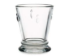 La Rochère, 612101 Côté Table Abeilles Gobelet Verre Transparent Lot de 6 - 27 cl