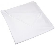 Floracord Voile dombrage Universel et kit de Construction, avec 26 Crochets de Suspension prêt à Monter 330 x 140 cm, Blanc