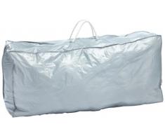 Bio Green Rain Exo RX90-4HA SG Housse Ultra-résistante pour 4 Matelas de Chaise Longue Argenté/Gris 1,30 x 0,35 x 0,60 m