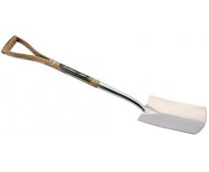 Draper 44974 Expert Bêche en Acier Inoxydable avec Manche en frêne certifié FSC